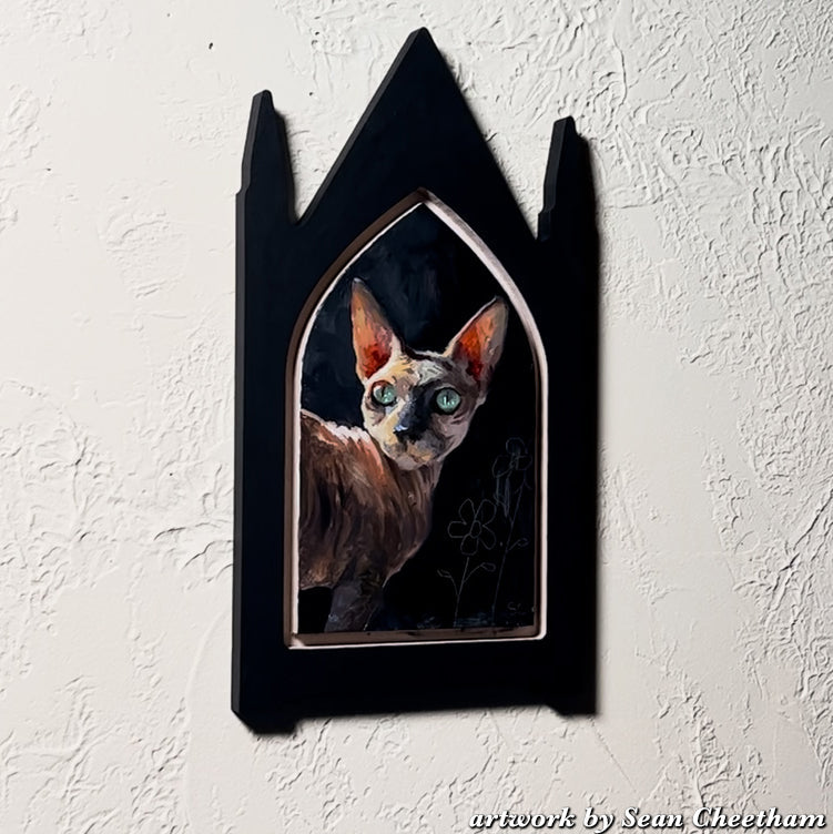 Trekell Gothic Steeple Floater Panel - Wooden Painting Canvas + Frame from Trekell Art Supplies