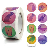 Cute Animal Thank You Stickers Roll - 100-500 PCS from Kawaii Stop