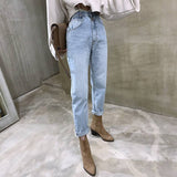 Straight Loose Denim Jeans From Kawaii Stop