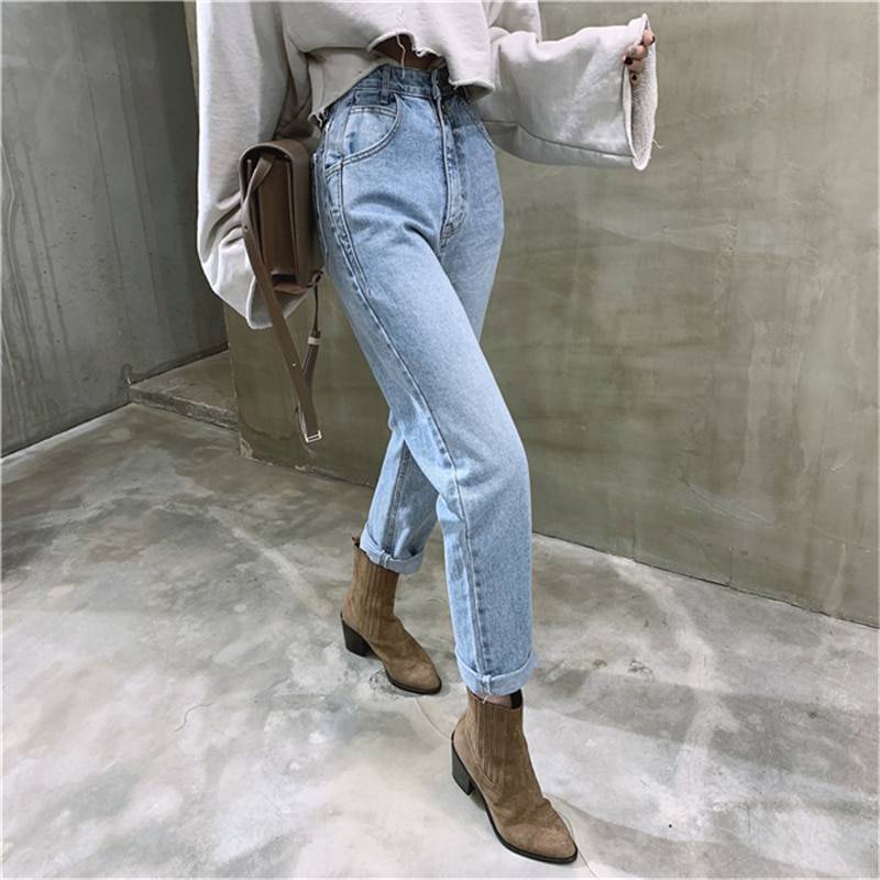 Straight Loose Denim Jeans From Kawaii Stop