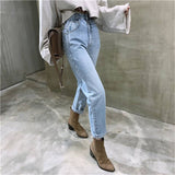 Straight Loose Denim Jeans From Kawaii Stop