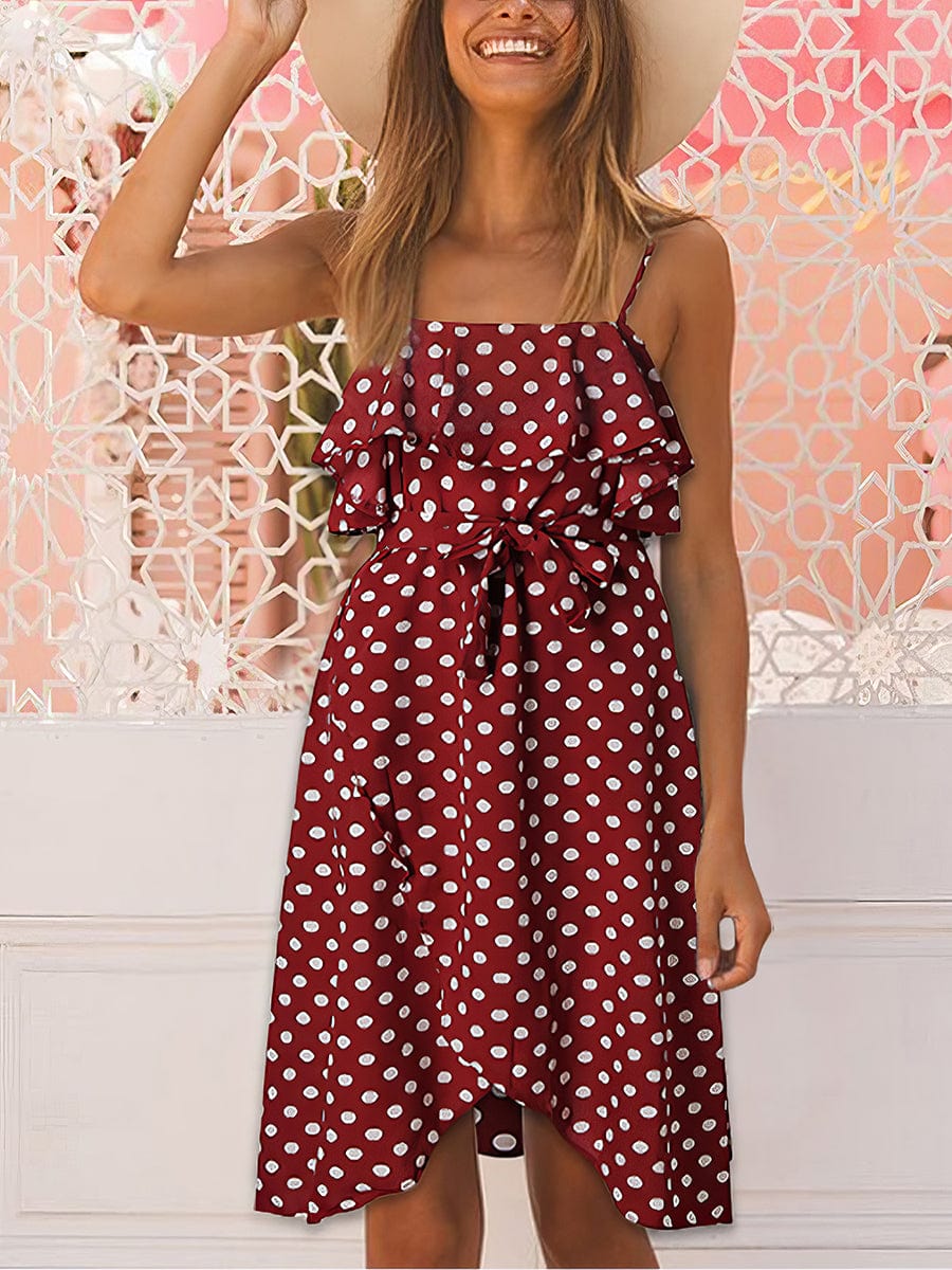 A-Line Plaid Mini Dress from MsDressly