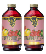 Strawberry Lemon-Lime Syrup two-pack from Portland Syrups
