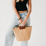 Savannah Straw Tote Bag from Pretty Simple