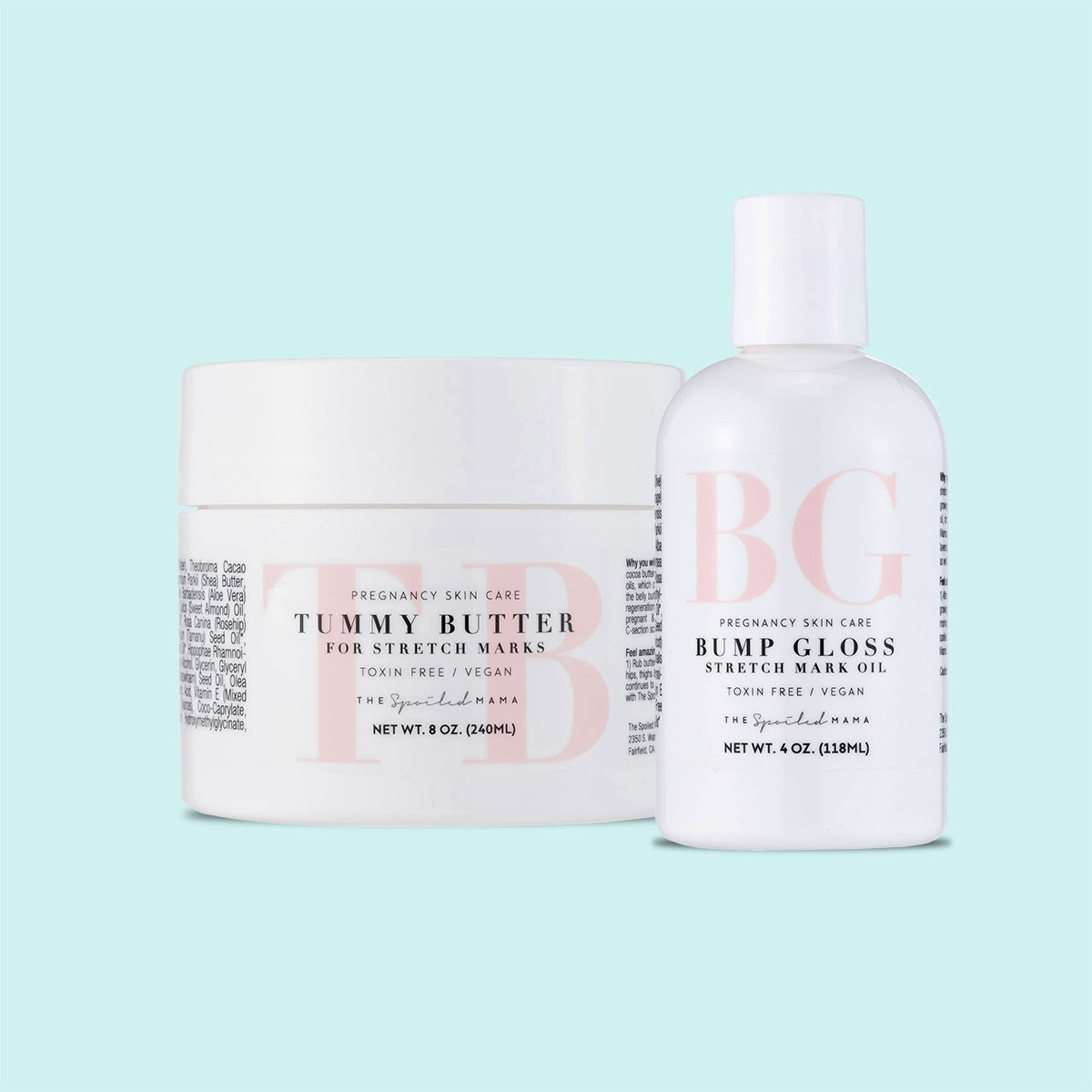 Stretch Mark Treatment Kit From The Spoiled Mama