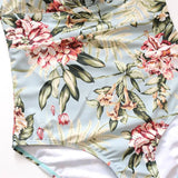 Striped Ruffled Swimsuit from Kawaii Stop