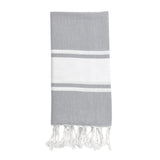 Essential Stripe Turkish Hand Towel from SLATE + SALT