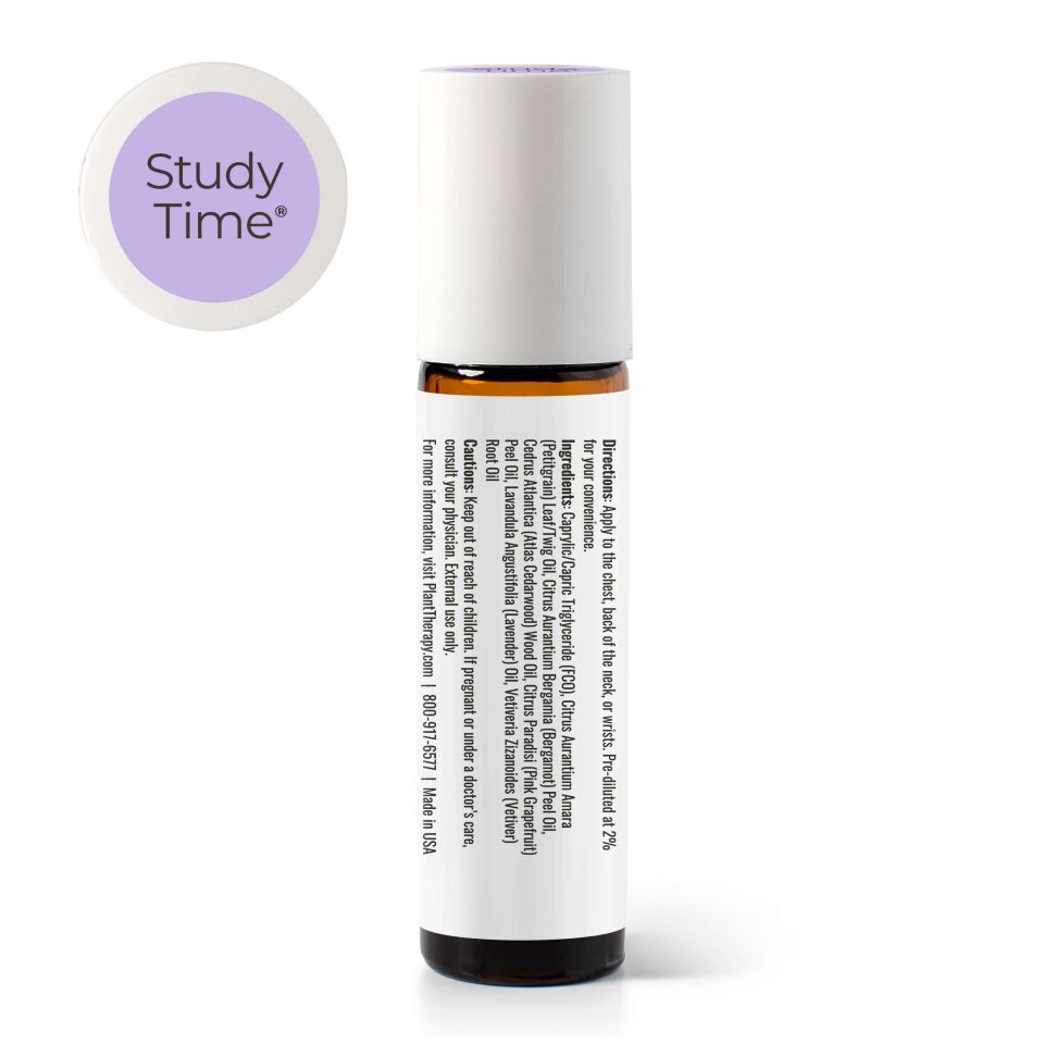 Study Time KidSafe Essential Oil Pre-Diluted Roll-On from Plant Therapy