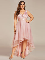 A-Line High-Low Tulle Prom Dress from MsDressly