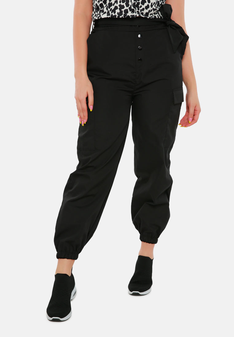 Style Up Cargo Belted Pant from London Rag International