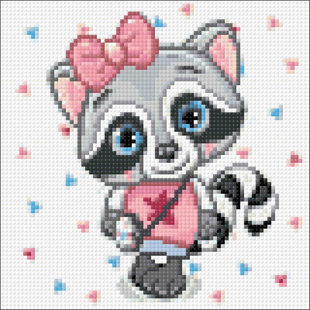 Stylish Mary CS2356 7.9 x 7.9 inches Crafting Spark Diamond Painting Kit from Wizardi