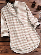 Beach Style Button-Down Shirt from MsDressly