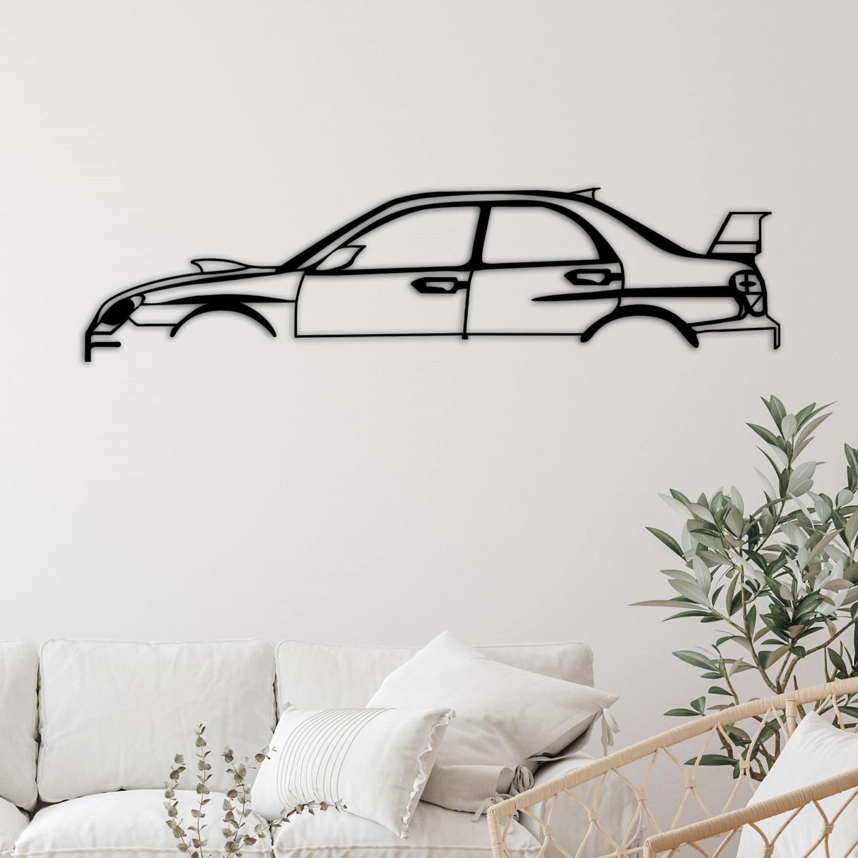 SUBARU IMPREZA Car Silhouette from VITAHOME DESIGN LLC