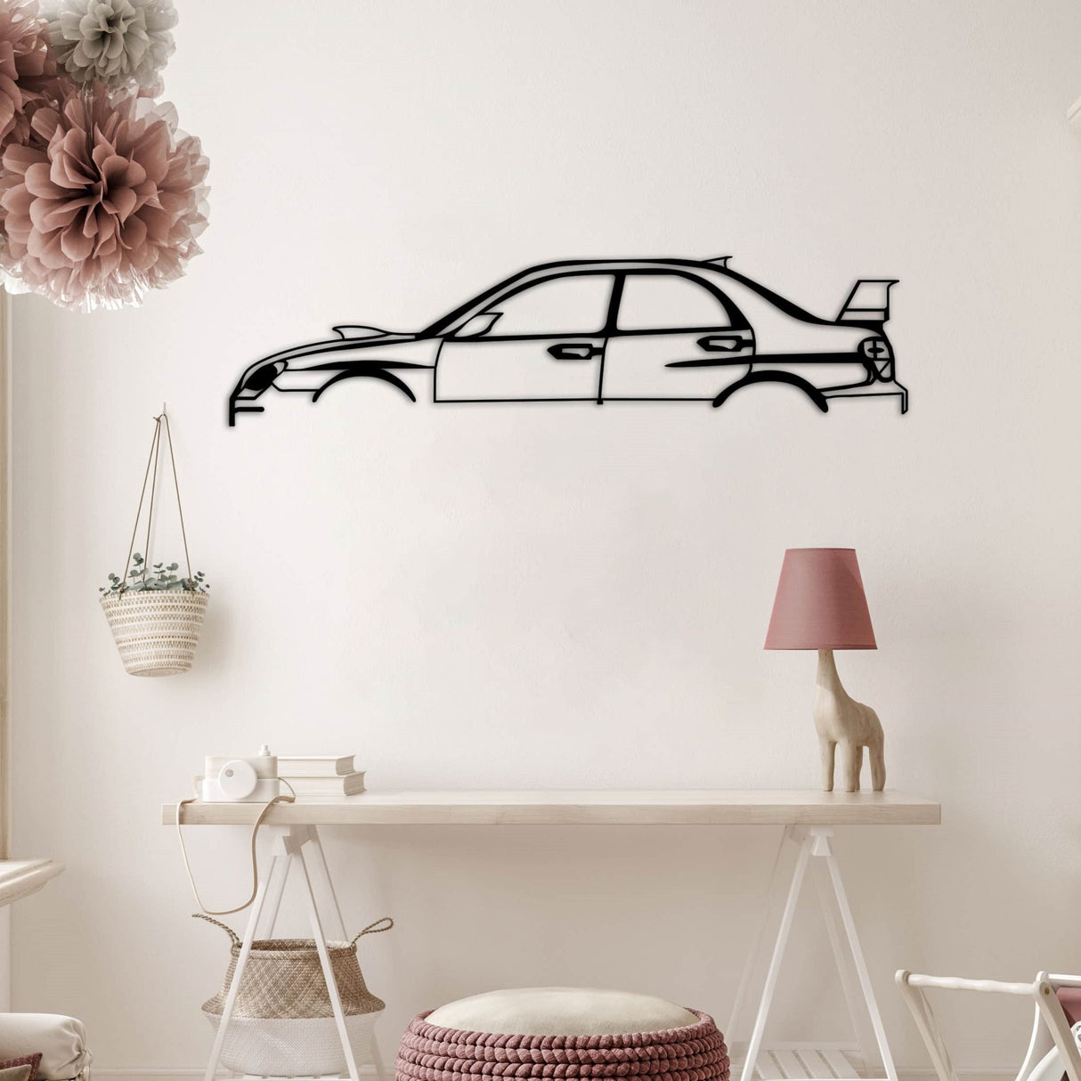 SUBARU IMPREZA Car Silhouette from VITAHOME DESIGN LLC