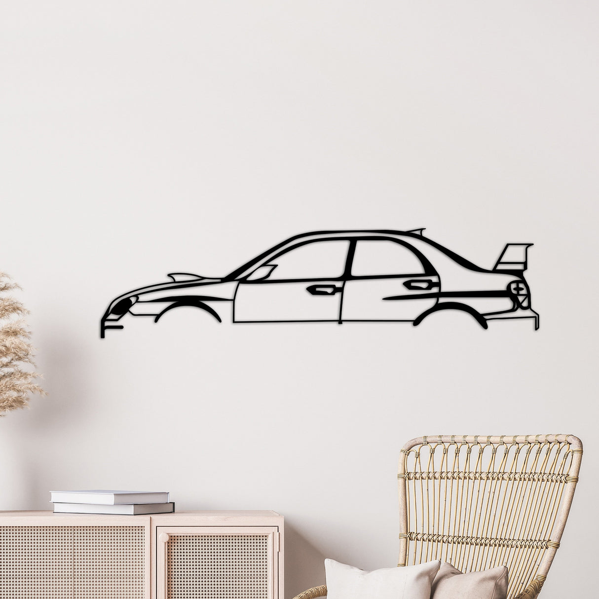 SUBARU IMPREZA Car Silhouette from VITAHOME DESIGN LLC