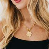 Sunburst Diamond Chain Necklace - WATERPROOF from Pretty Simple