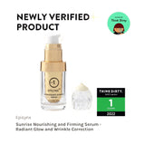 Sunrise Nourishing & Firming Serum for Sensitive Skin - Radiant Glow & Hydration from Epilynx Skincare and Cosmetics