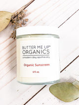 Natural Organic Sunscreen / Safe Sunscreen / Non-Nano Zinc Oxide Sunscreen / Sun Protection / Butter Me Up Organics  from Butter Me Up Organics