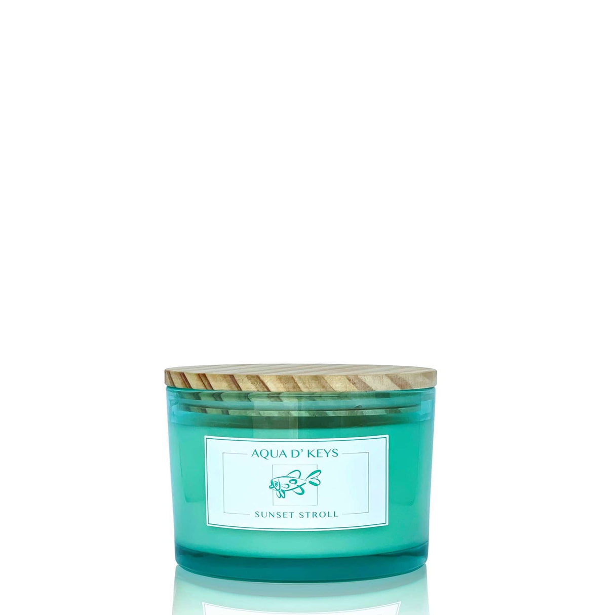 Sunset Stroll Hand Poured Candle From Aqua D' Keys