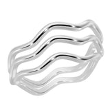 Super Thin Wavy Ring from eklexic