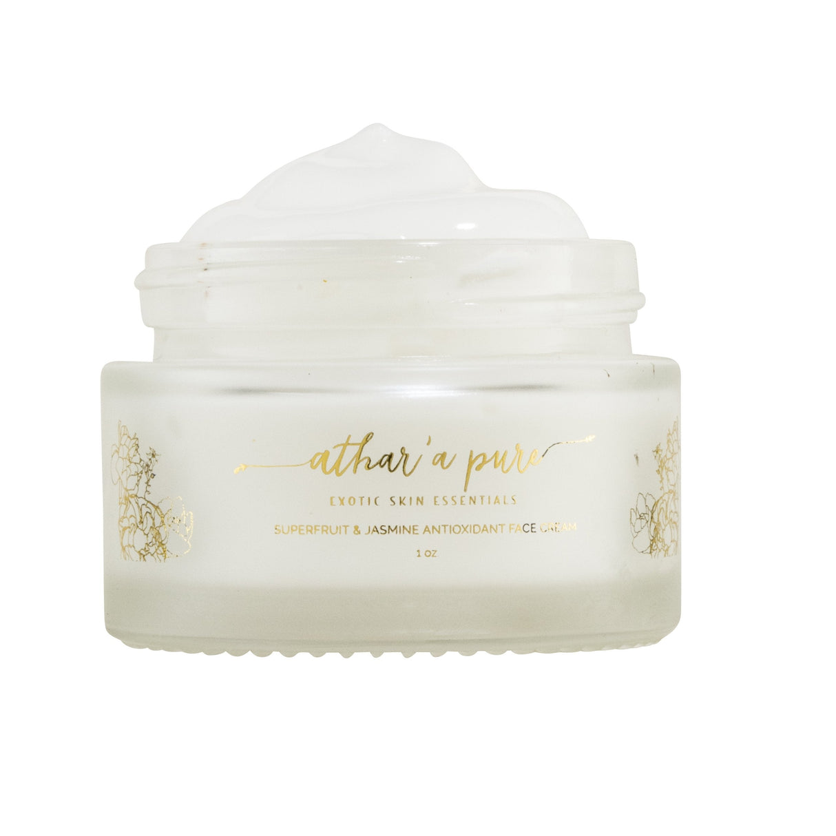 Superfruit & Jasmine Antioxidant Face Moisturizer (Organic, Vegan, 100% Natural) From Athar'a Pure