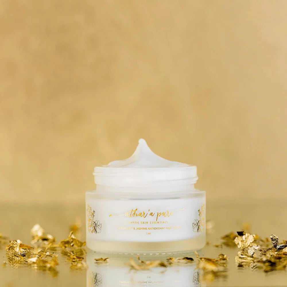 Superfruit & Jasmine Antioxidant Face Moisturizer (Organic, Vegan, 100% Natural) From Athar'a Pure