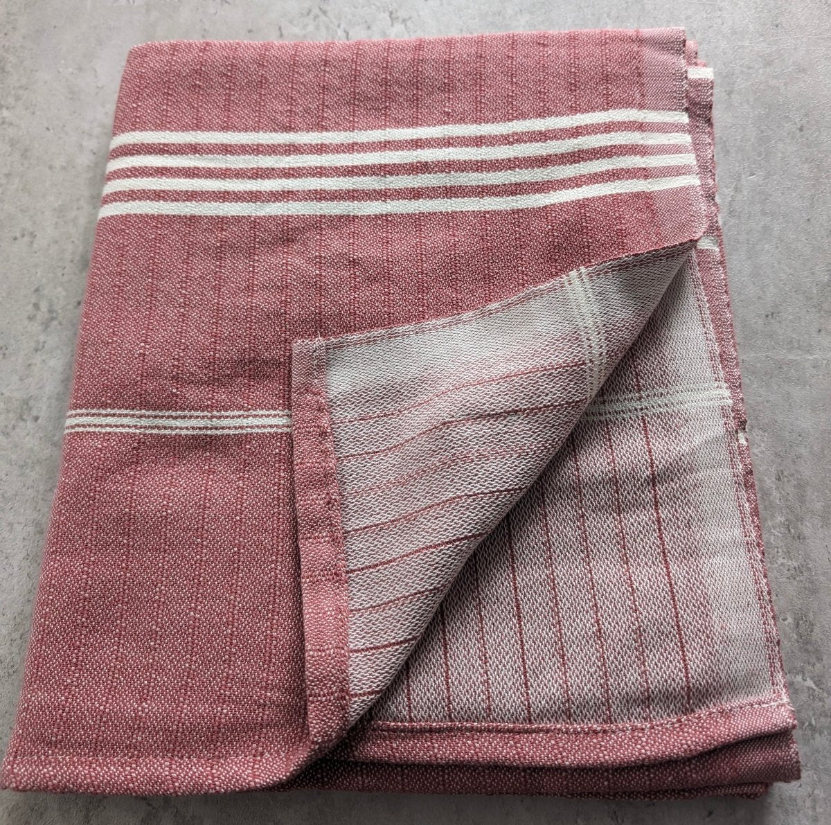 Surfside Towel Collection – Tassel-Free Turkish Cotton Towels, 39”x70”, Sand-Repelling from The Bali Market
