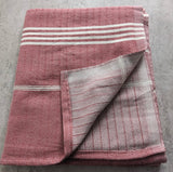 Surfside Towel Collection – Tassel-Free Turkish Cotton Towels, 39”x70”, Sand-Repelling from The Bali Market