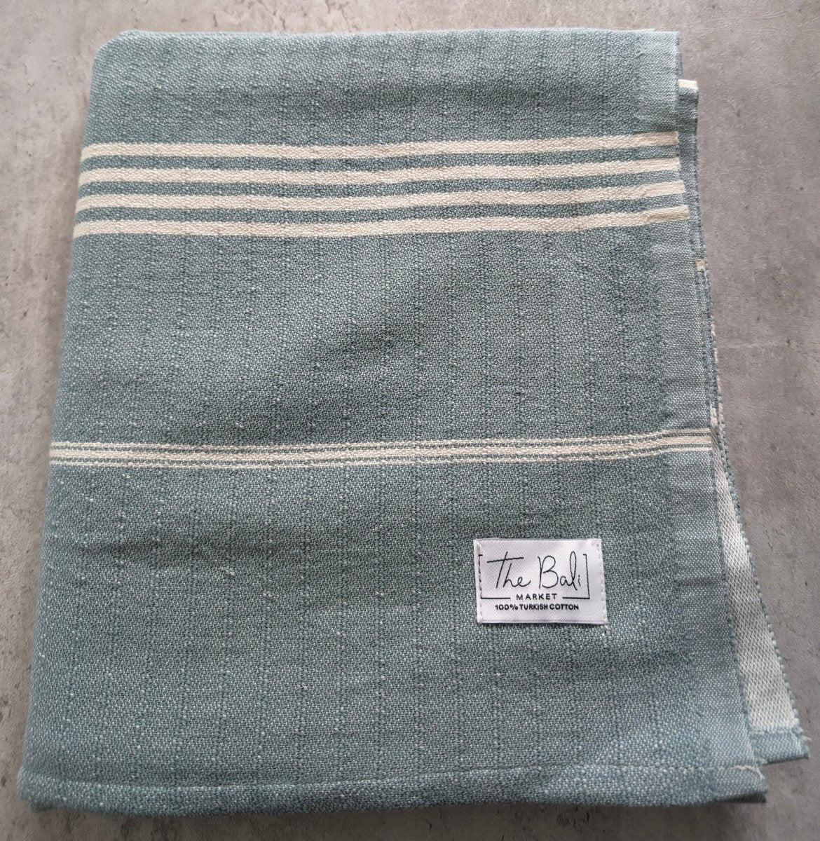 Surfside Towel Collection – Tassel-Free Turkish Cotton Towels, 39”x70”, Sand-Repelling from The Bali Market