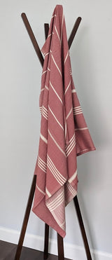 Surfside Towel Collection – Tassel-Free Turkish Cotton Towels, 39”x70”, Sand-Repelling from The Bali Market