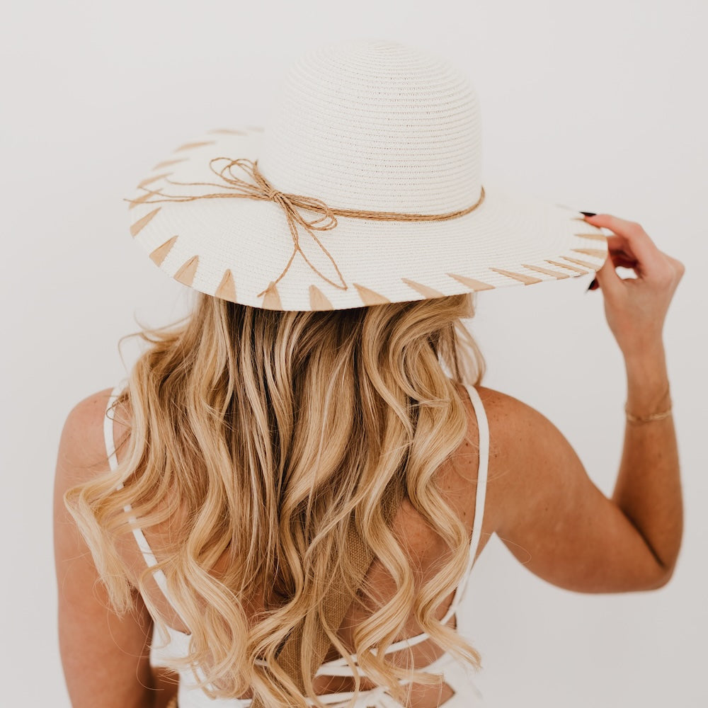 Surfs Up Straw Sun Hat from Pretty Simple