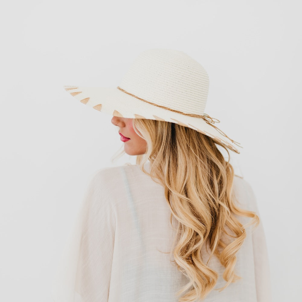 Surfs Up Straw Sun Hat from Pretty Simple