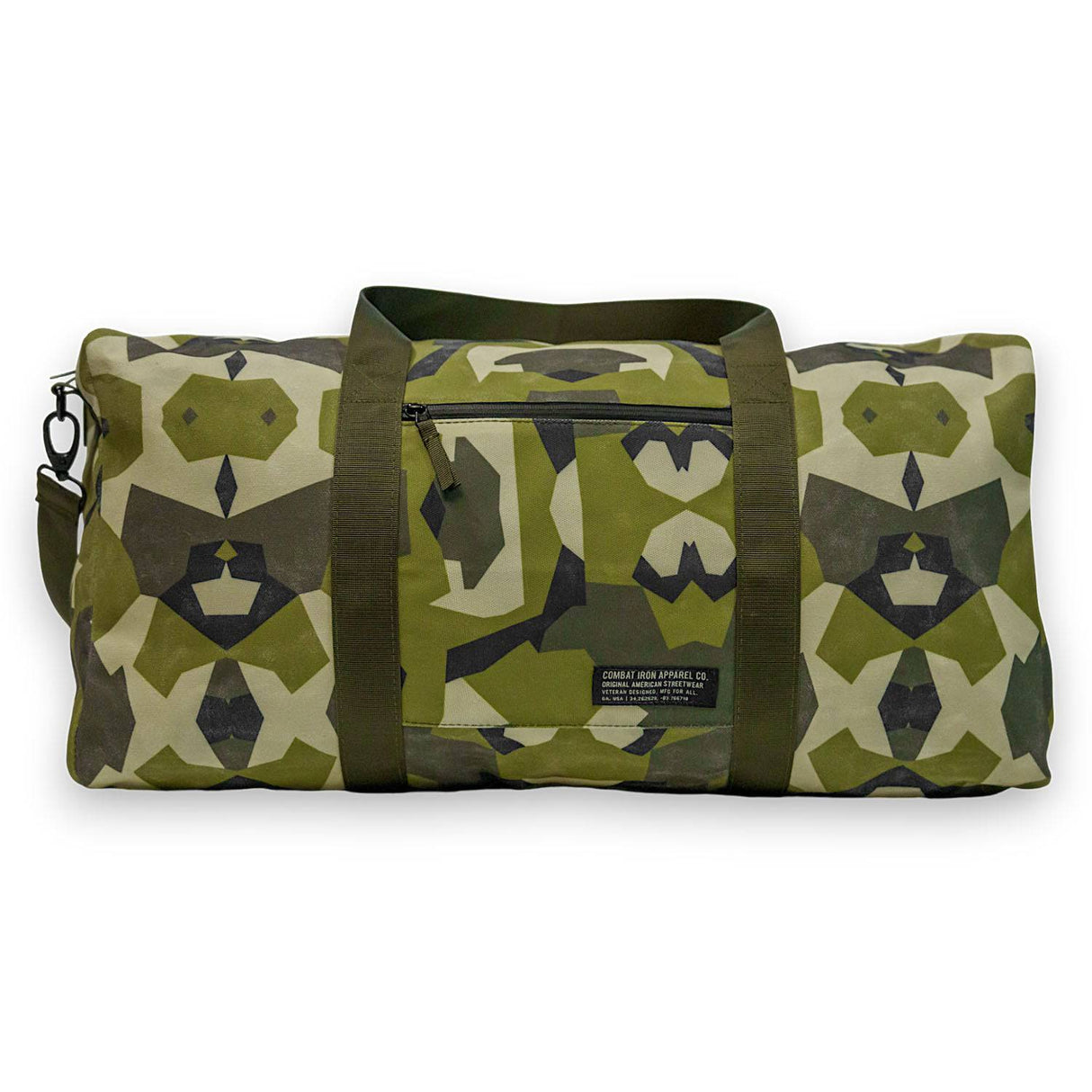 Waterproof XL 57.5L Waxed Duffle Bag from Combat Iron Apparel