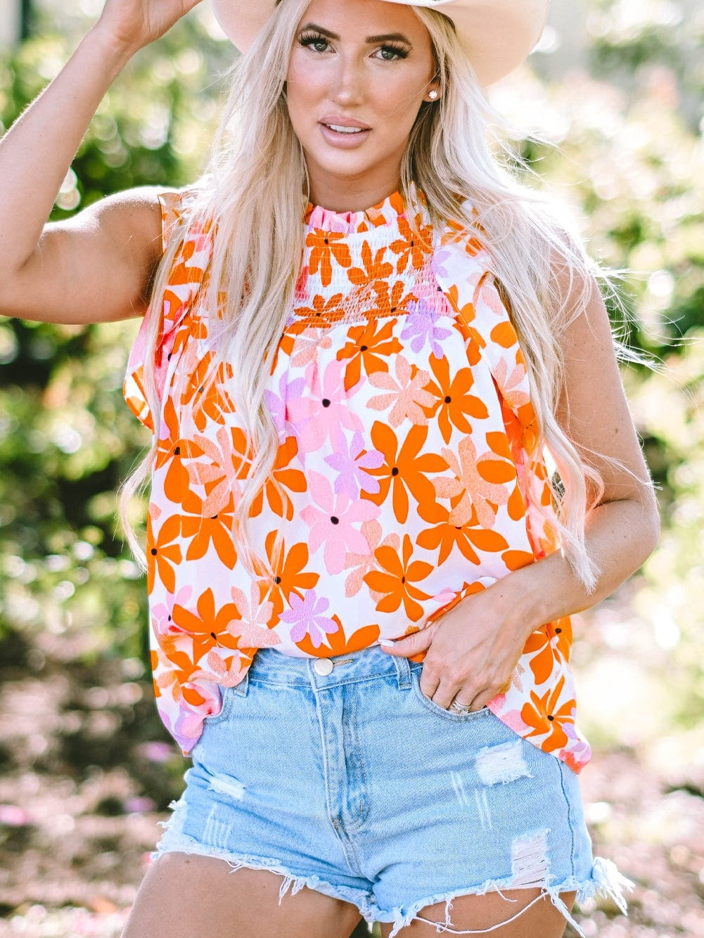 Beach Ready Floral Top from MsDressly