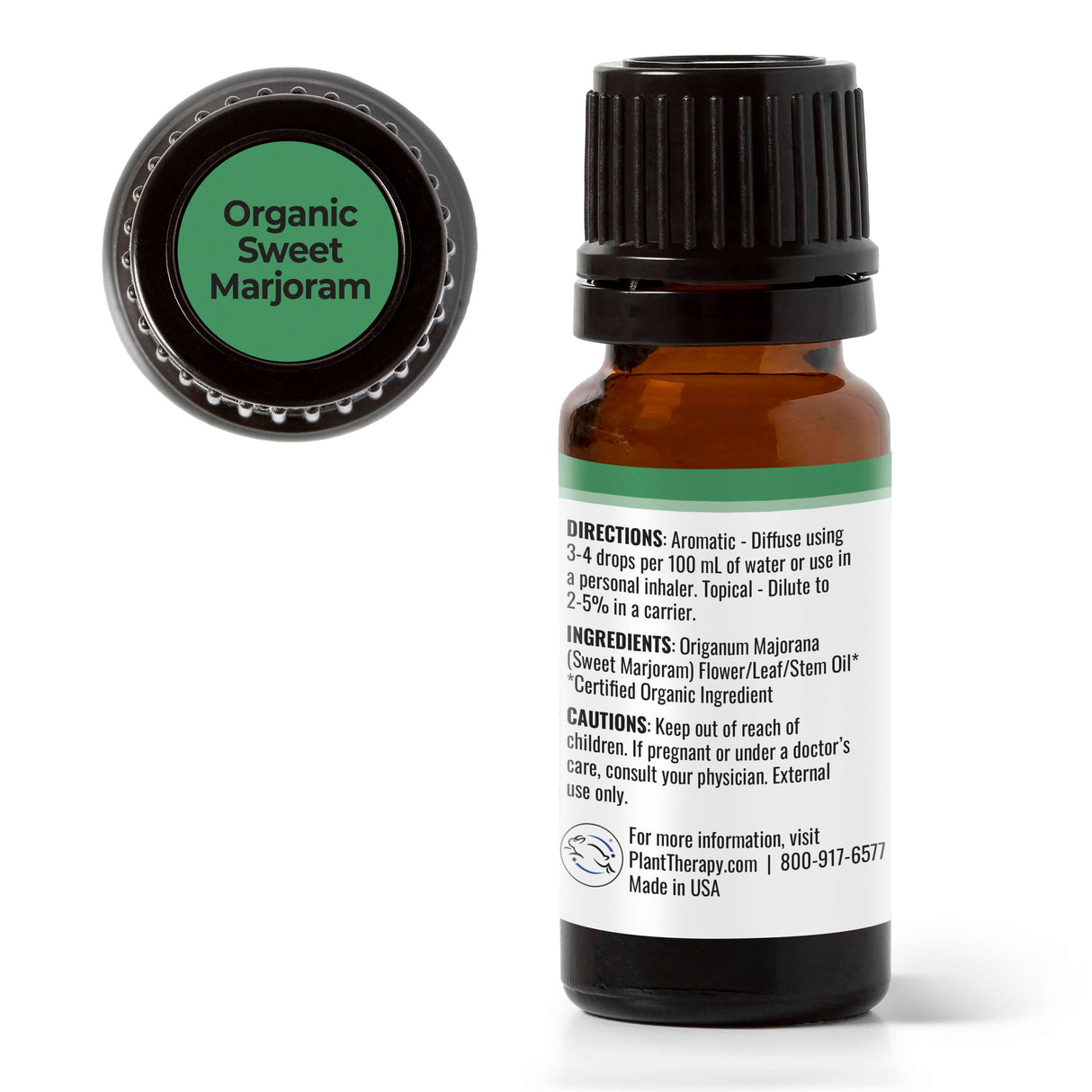 Organic Sweet Marjoram Essential Oil from Plant Therapy