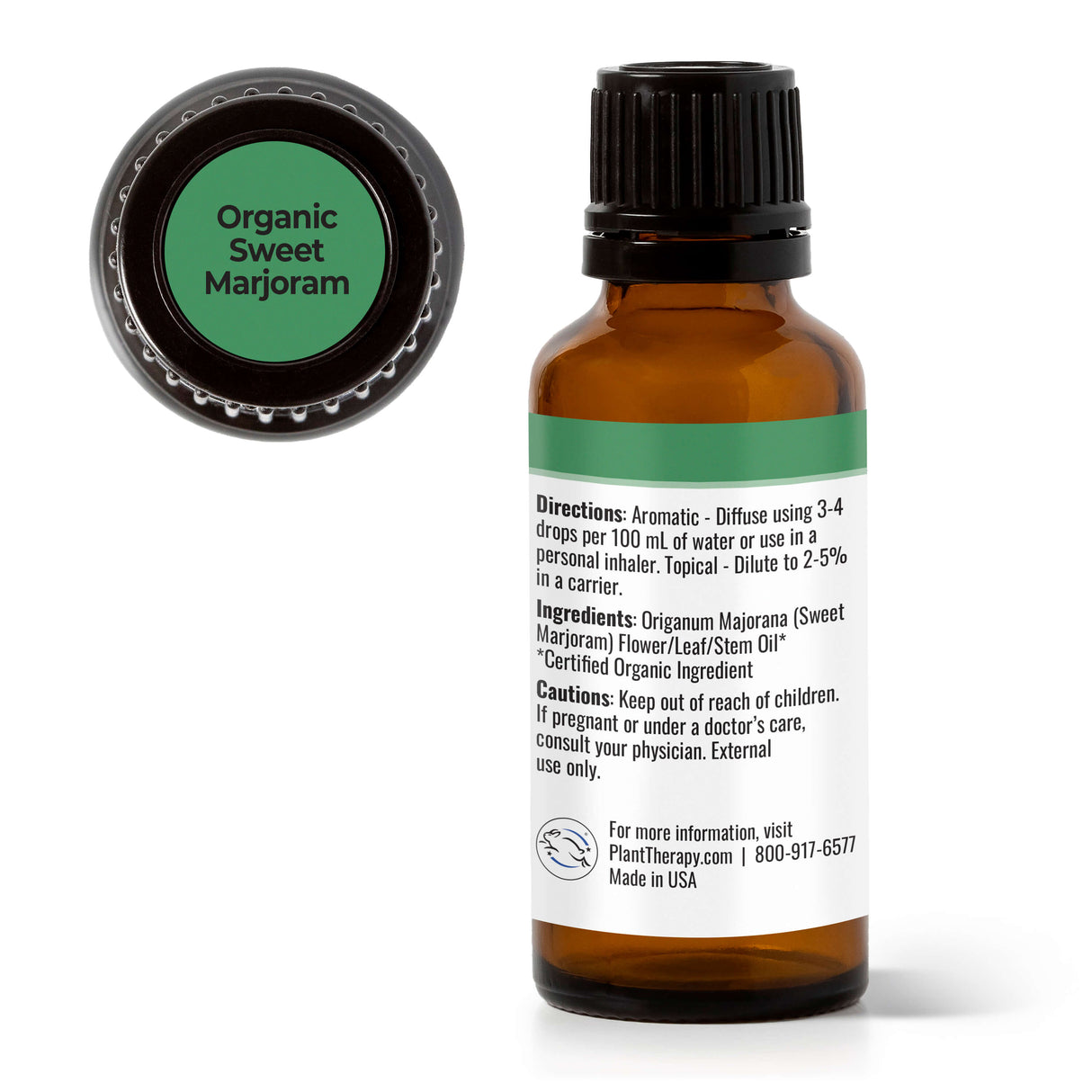 Organic Sweet Marjoram Essential Oil from Plant Therapy