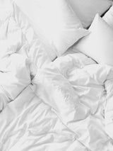 Tache Easy Care Cloud White Duvet Cover Bedding Set (505-CW-DS) from Tache Home Fashion