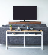 Long Console Table - Two Styles - Steel from Yamazaki Home