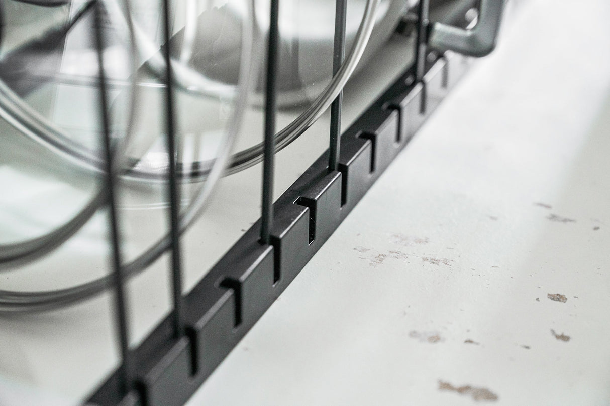 Adjustable Pot Lid Organizer - Steel from Yamazaki Home