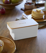 Airtight Food Storage Container - Bamboo Lid from Yamazaki Home