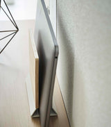 Slim Laptop Stand - Steel + Wood from Yamazaki Home