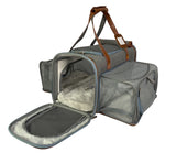 Mr. Peanut's Gold Series Big Apple XL Size Airline Compliant Double Expandable Pet Carrier from Mr. Peanut's Pet Carriers