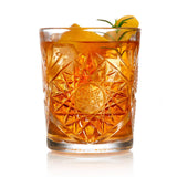 Libbey Hobstar Double Old Fashioned Glasses, 12-ounce, Clear, Set of 4 from Libbey