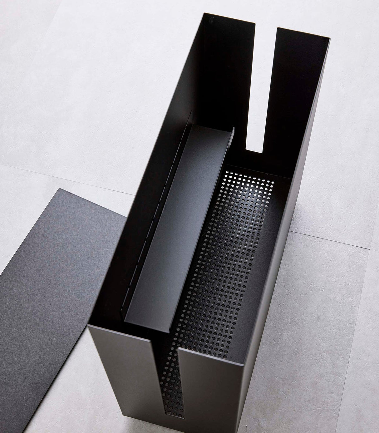 Rolling Cable Management Box - Steel from Yamazaki Home