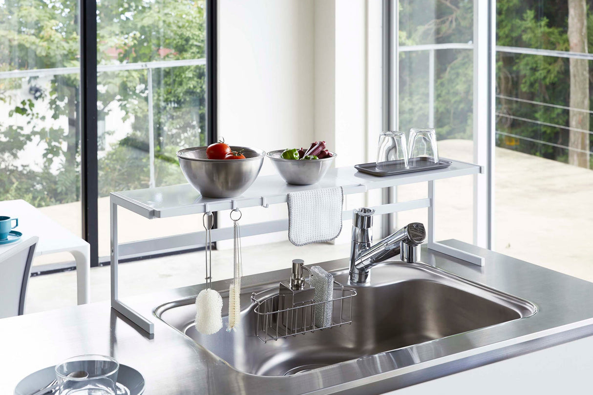 Expandable Countertop Shelf - Steel from Yamazaki Home