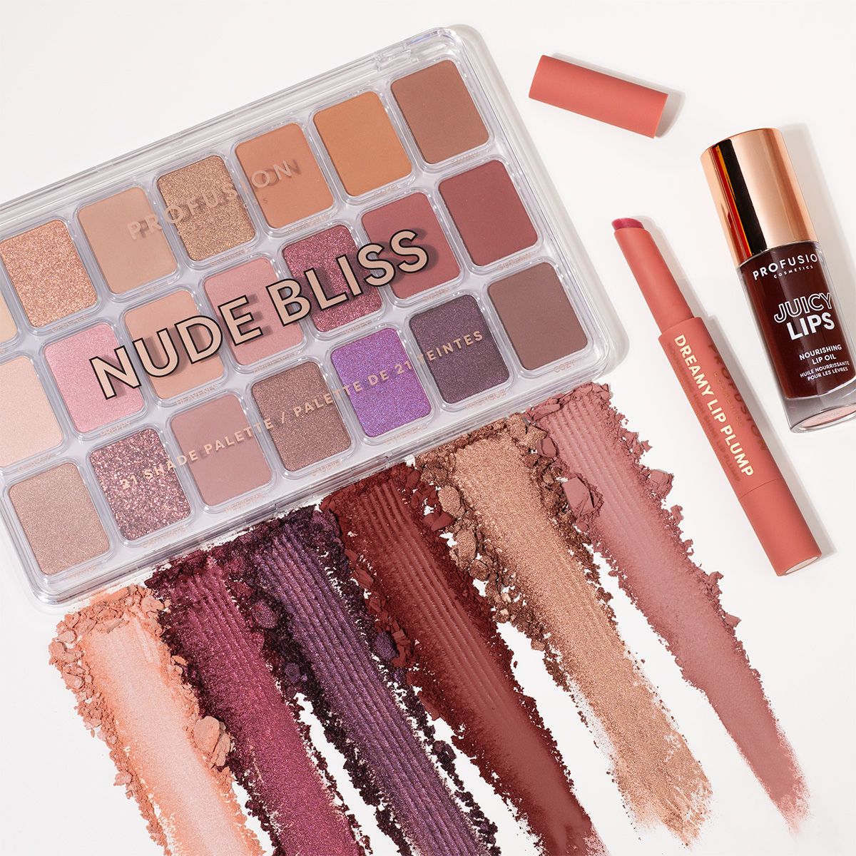 Artistry 21 Shade Palette - Nude Bliss from Profusion Cosmetics