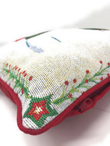 DaDa Bedding Set of 8 Pieces Magical Snowman Holiday Table Tapestry - 4 Placemats, 2 Table Runners, 2 Throw Pillow Covers (9733) from DaDalogy Bedding Collection