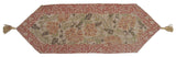 DaDa Bedding Floral Nature Garden Beige Orange Spices Tapestry Table Runner (10072) from DaDalogy Bedding Collection