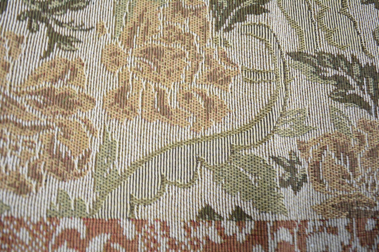DaDa Bedding Floral Nature Garden Beige Orange Spices Tapestry Table Runner (10072) from DaDalogy Bedding Collection