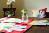 Tache Loves Me Not Daisy Tapestry Table Runner (9046)